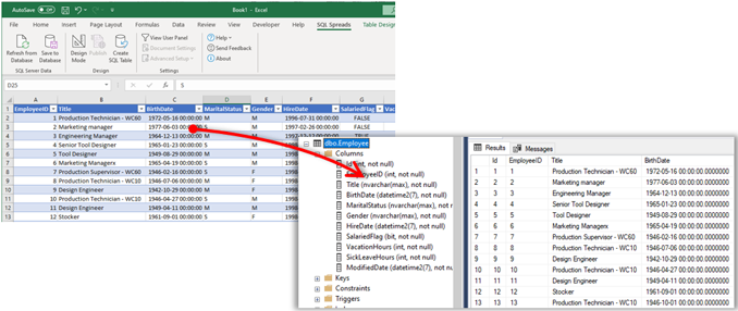 Create Temp Table In Sql Developer From Excel